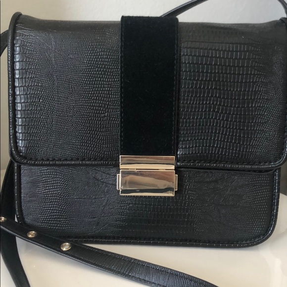 ZARA Contrast Crossbody Bag - Picture 2 of 6